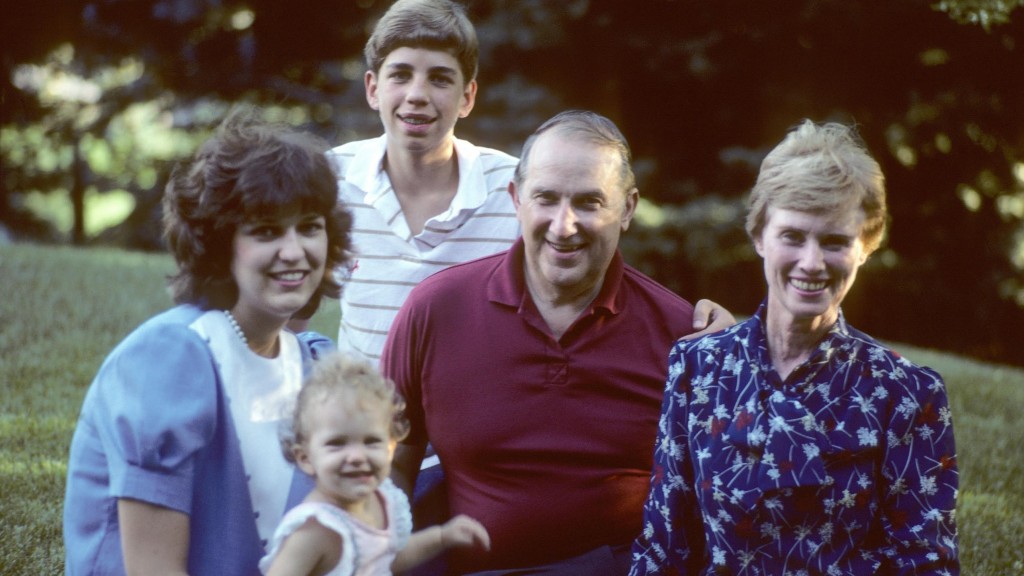 Richard G.Scott et famille. Le décès d'Elder Scott a touché beaucoup de mormons.