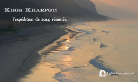 Khor Kharfot: l’expédition de 2014 résumée