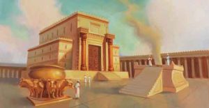 dessin temple de Salomon