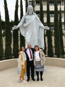 la famille Djemai s'est rendu au temple de Paris lors des visites guidées