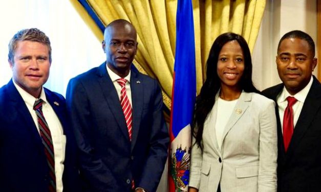 Le président Haïtien reçoit des activistes mormons luttant contre l’esclavage sexuel