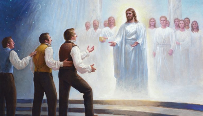 le dernier rêve de Joseph Smith : peinture