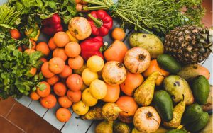 Avoir une vie saine - fruits de saison
