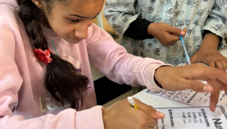 école pour réfugiés syriens en Jordanie