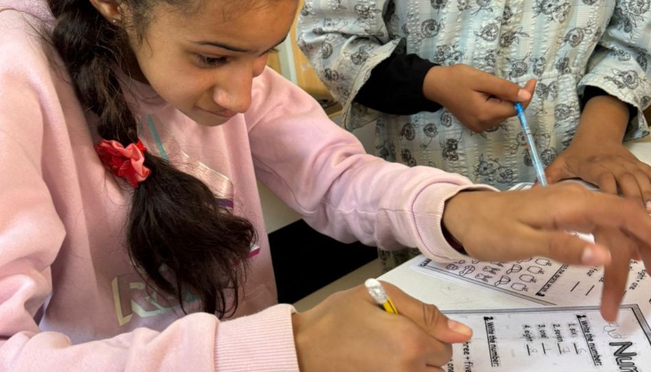 école pour réfugiés syriens en Jordanie
